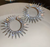 Clark  Large Rhinestone Cluster Earring Diamond
