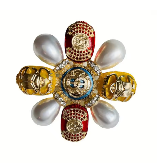 Miami Lux Retro  Brooch