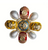 Miami Lux Retro  Brooch