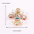 Miami Lux Retro  Brooch