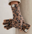 Cha Cha Stretch Animal Print Glove Brown