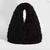 Miley Long Hair Shoulder Bag Black