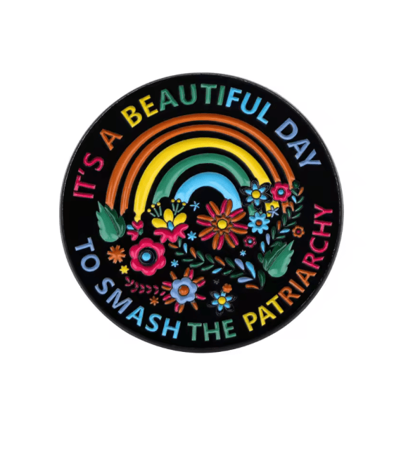 Beautiful Day Enamel Pin