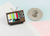 Vintage TV Enamel Pin