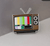 Vintage TV Enamel Pin