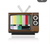 Vintage TV Enamel Pin