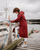 Mernini Red WATERPROOF Raincoat