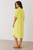 97176 Yellow Lemons Shirt Dress