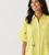 97176 Yellow Lemons Shirt Dress