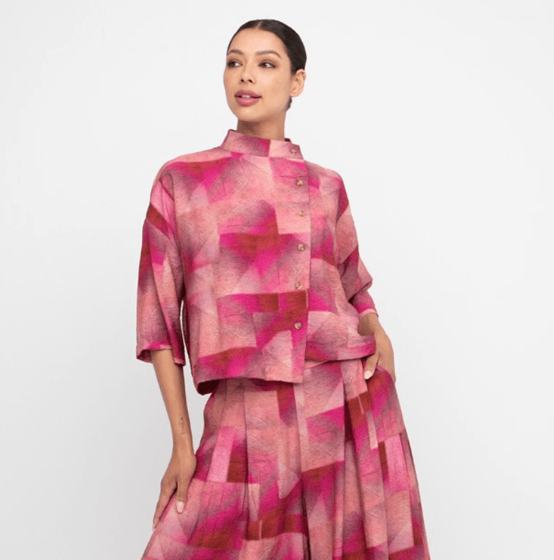 860634 Reflections Pink Shirt
