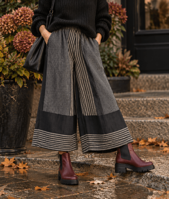 UP145D Urban Wide Leg Pant