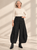 UP234N Urban Black Pull- Up Pant