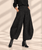 UP234N Urban Black Pull- Up Pant