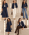 263725 Navy Texture Jacket