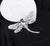 Silver Dragonfly Jewel Broach