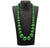 Wood Bead Green Necklace