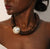 Wooden Pearl Necklace