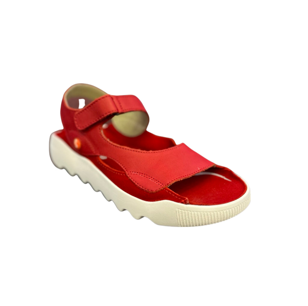 Cherry Red Adjustable Sandal