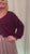 94601 Merlot Burgundy Cardigan