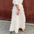 85786 Cream Texture Skirt