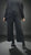 W25144L Black Turn Up Pocket Trouser