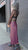 94517 Berry Vegan Leather Wrap Skirt