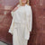 87194 Cream Fringe Jacket