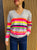 Front View Stripe Pullover 