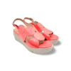 D8210 Coral Slingback Wedge Sandal