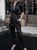 Neri Faux Leather Jumper