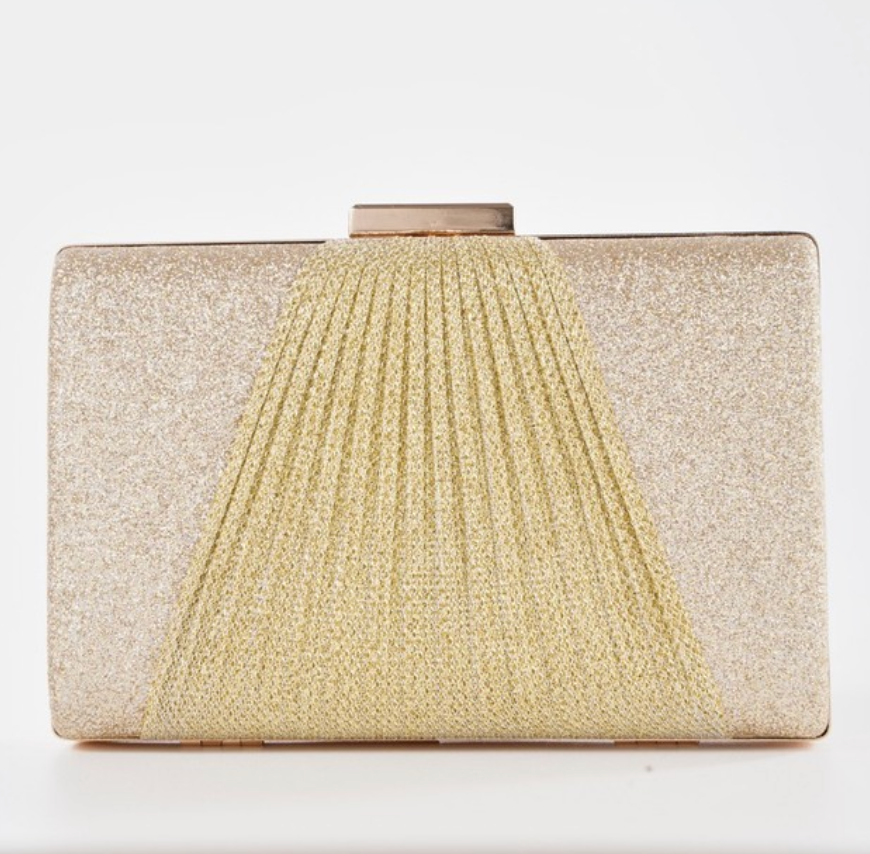Gold formal clutch sale