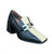 H4323 Black And Cream Loafer