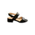 Adena Black Adjustable Sandal