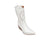 Mae Silver And White Cowboy boot
