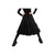 73-3056 Black Crinkled Skirt