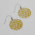 LS22E23 Yellow Dots Maureen Earrings