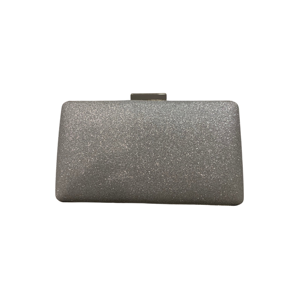 SG1822 Silver Glitter Clutch