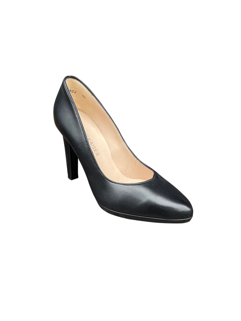 Herdi-Classic Black Patent Heel