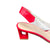 4300 Red Transparent Sandal
