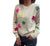 B074 Polly Cashmere Floral Crew Top