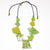 LS21N42 Lime Florence Statement Necklace