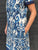 306 Blue Cotton Dress