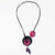 LS21N37 Fuchsia Saylor Necklace