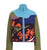 222506 Jacquard Jacket  Landscape Pattern Green