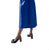 AC5152 Sapphire Cotton V-Neck Dress