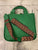 3273733  Green Leather Purse