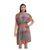 Olive Vissen Print Filma Dress