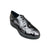 GUM1656 Black and Gray Print Loafer