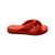 Marta Red Leather Slide