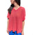 1001454 Fabiana Spiced Coral Top